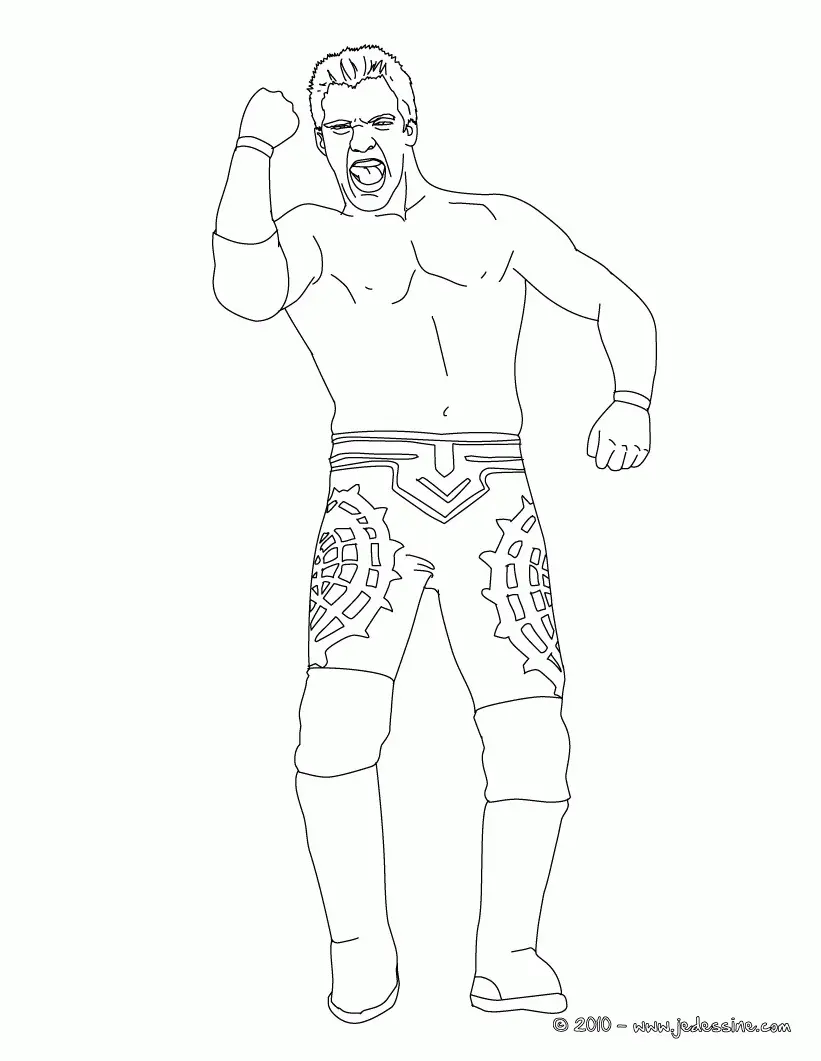 Jey Uso Para Colorear 4