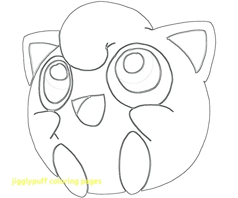 Jigglypuff Para Colorear 24