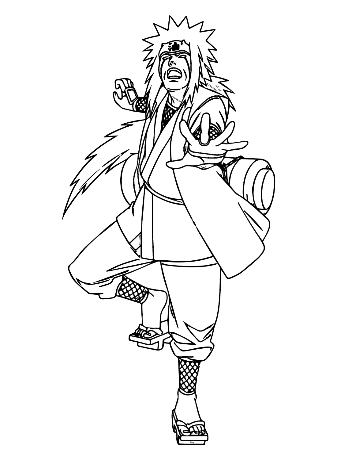 Jiraiya Ausmalbilder 5