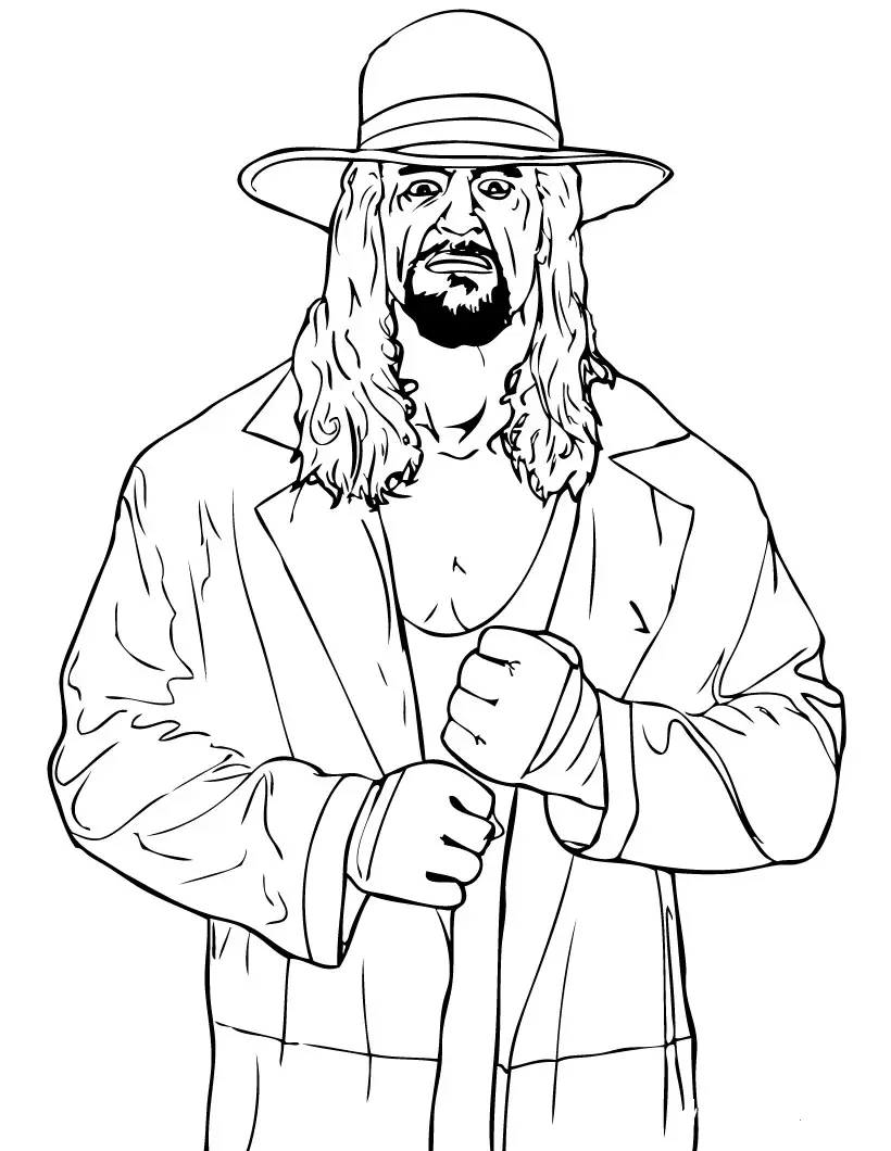 John Cena Para Colorear 18