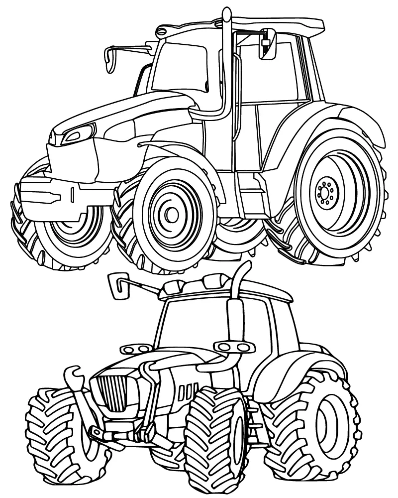 John Deere Para Colorear 15