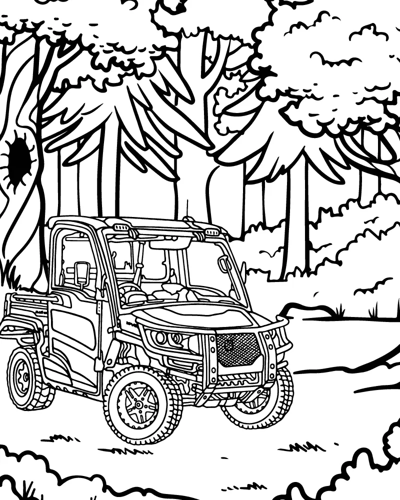 John Deere Para Colorear 22