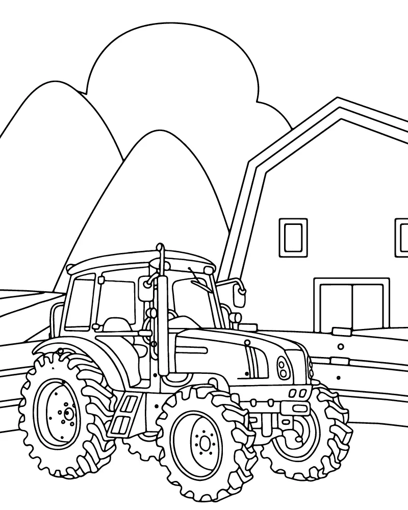 John Deere Para Colorear 26
