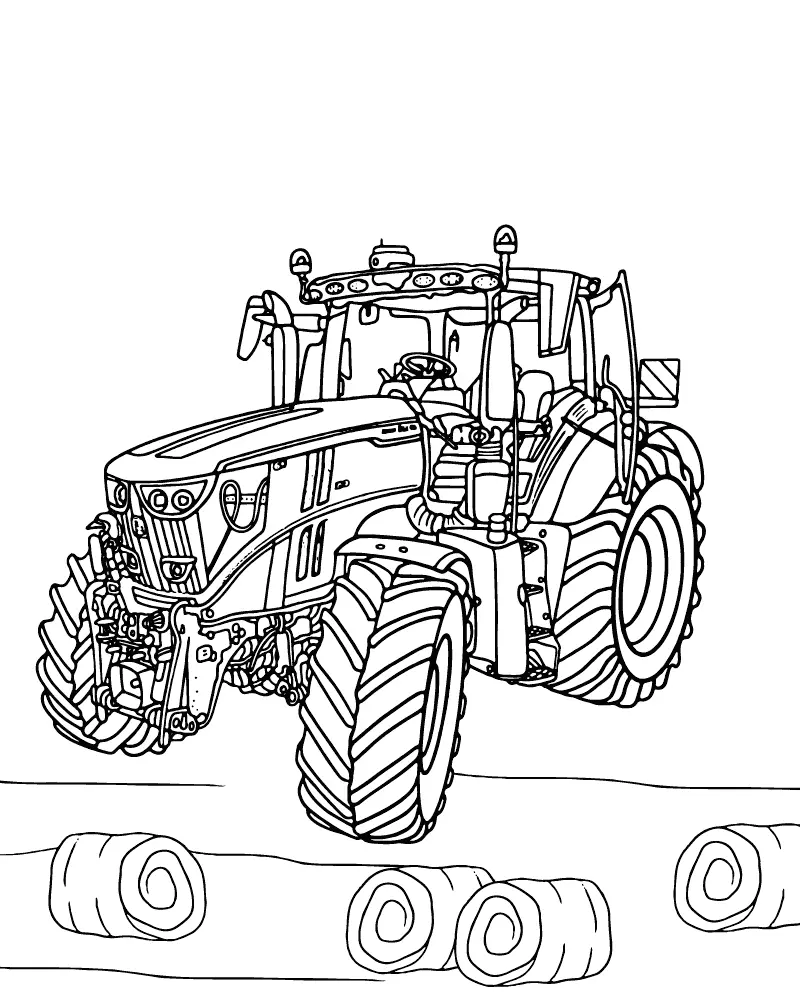 John Deere Para Colorear 27