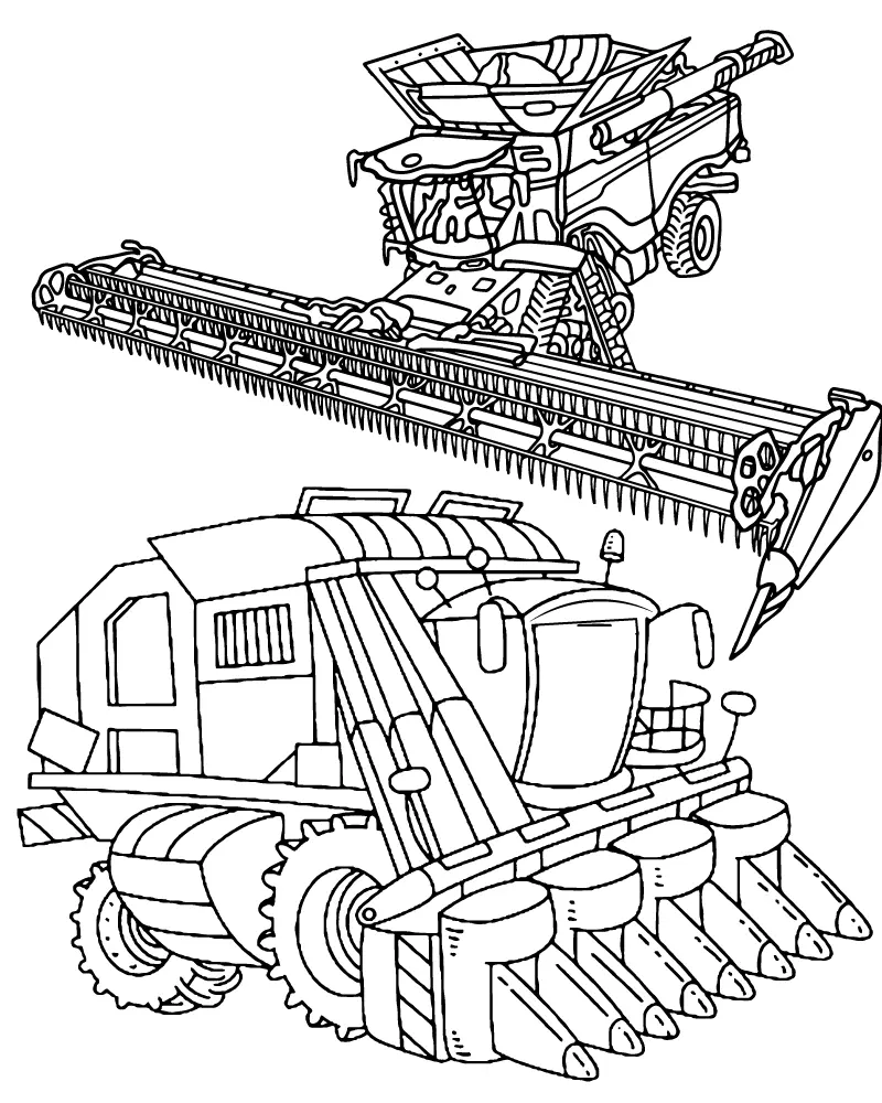 John Deere Para Colorear 5