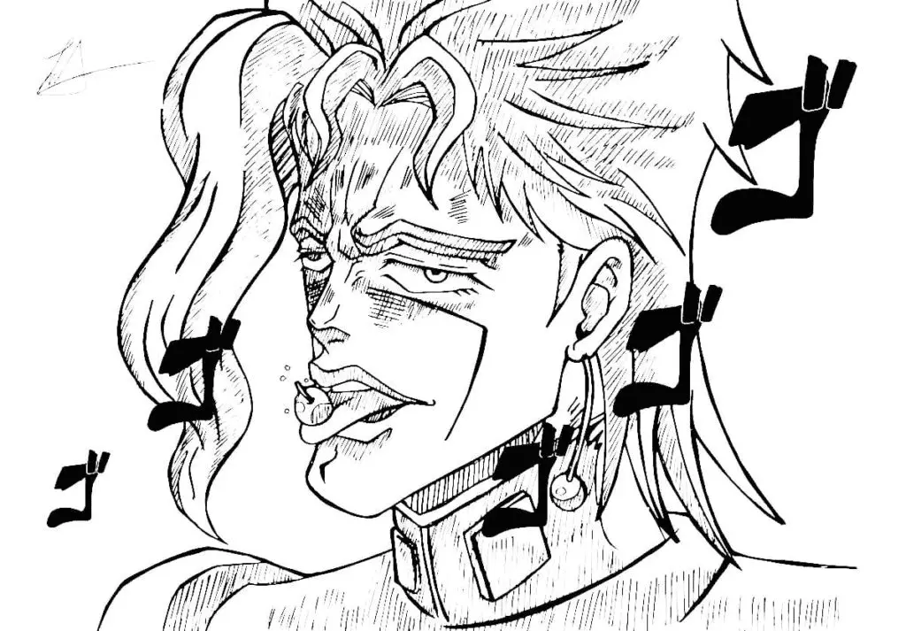 Desenhos de JoJo s Bizarre Adventure Para Colorir 56