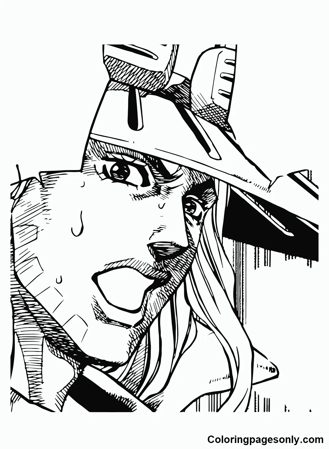 Desenhos de JoJo s Bizarre Adventure Para Colorir 69