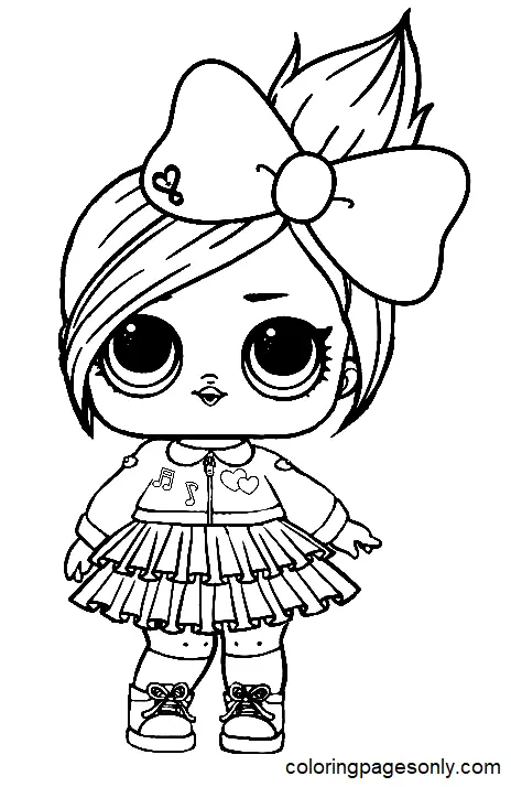 Desenhos de Jojo Siwa Para Colorir 39
