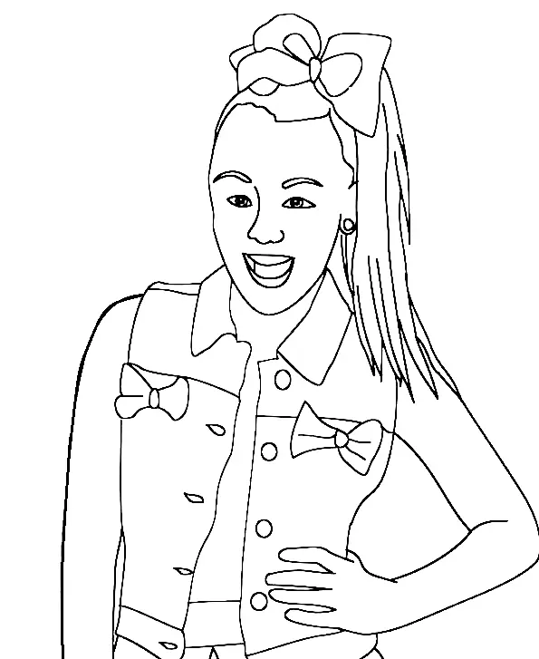 Desenhos de Jojo Siwa Para Colorir 62