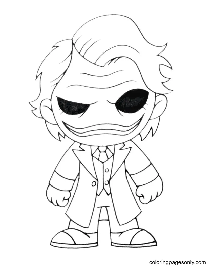 Joker Coloring Pages 15