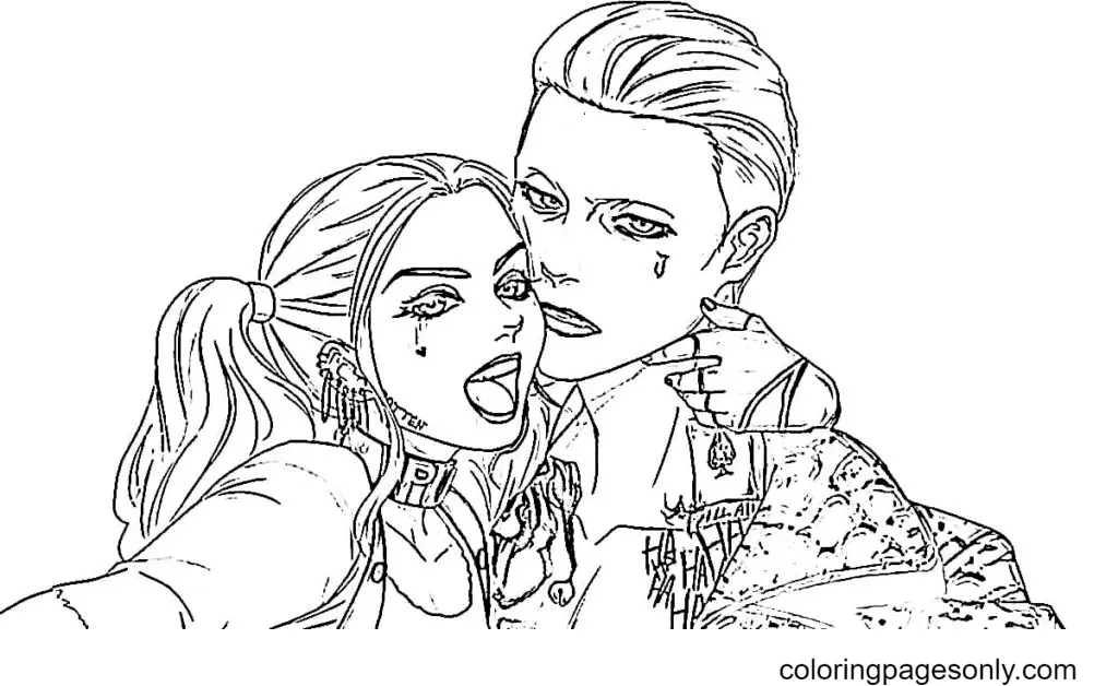 Joker Coloring Pages 2