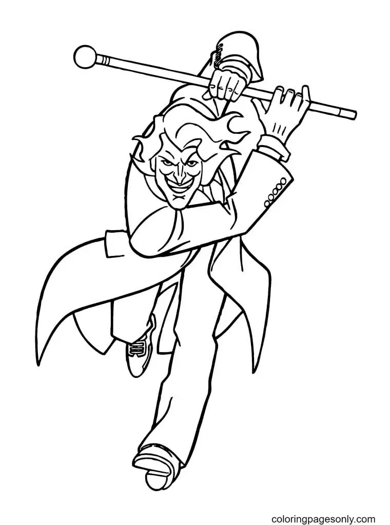 Joker Coloring Pages 26