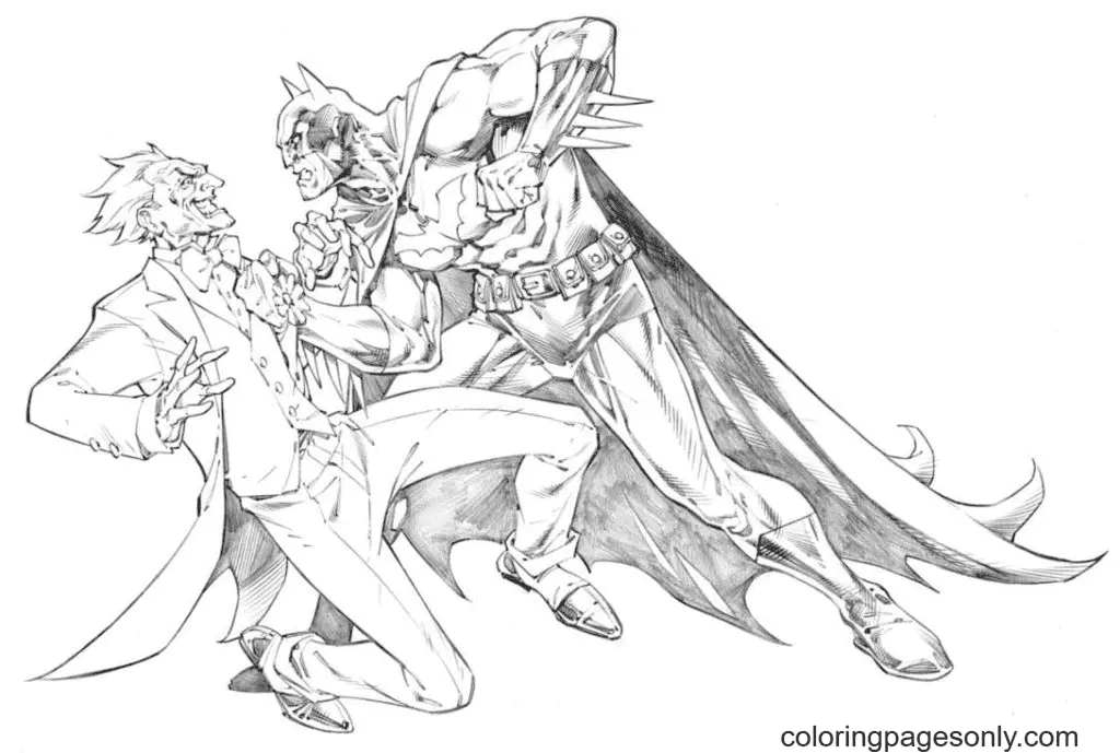 Joker Coloring Pages 28