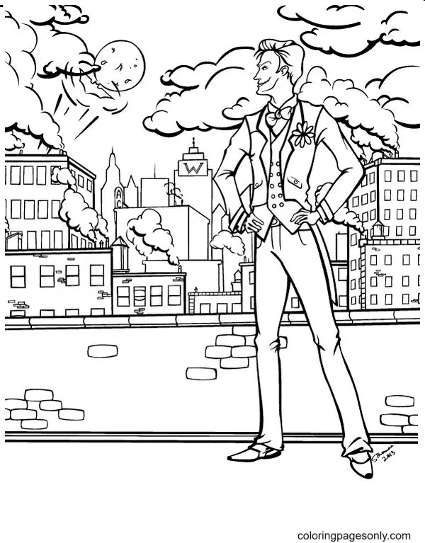Joker Coloring Pages 41