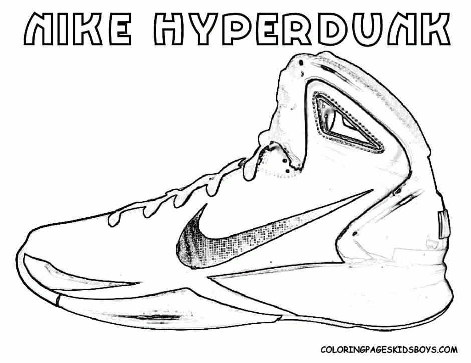 Jordan 4 Coloring Pages 30