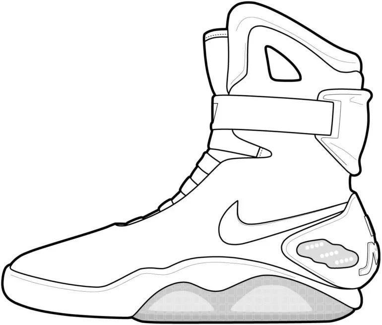 Jordan 4 Coloring Pages 32