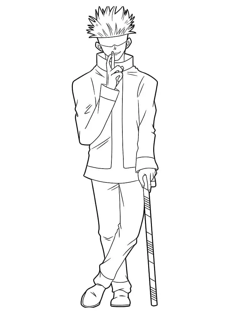 Jujutsu Kaisen Coloring Pages 31
