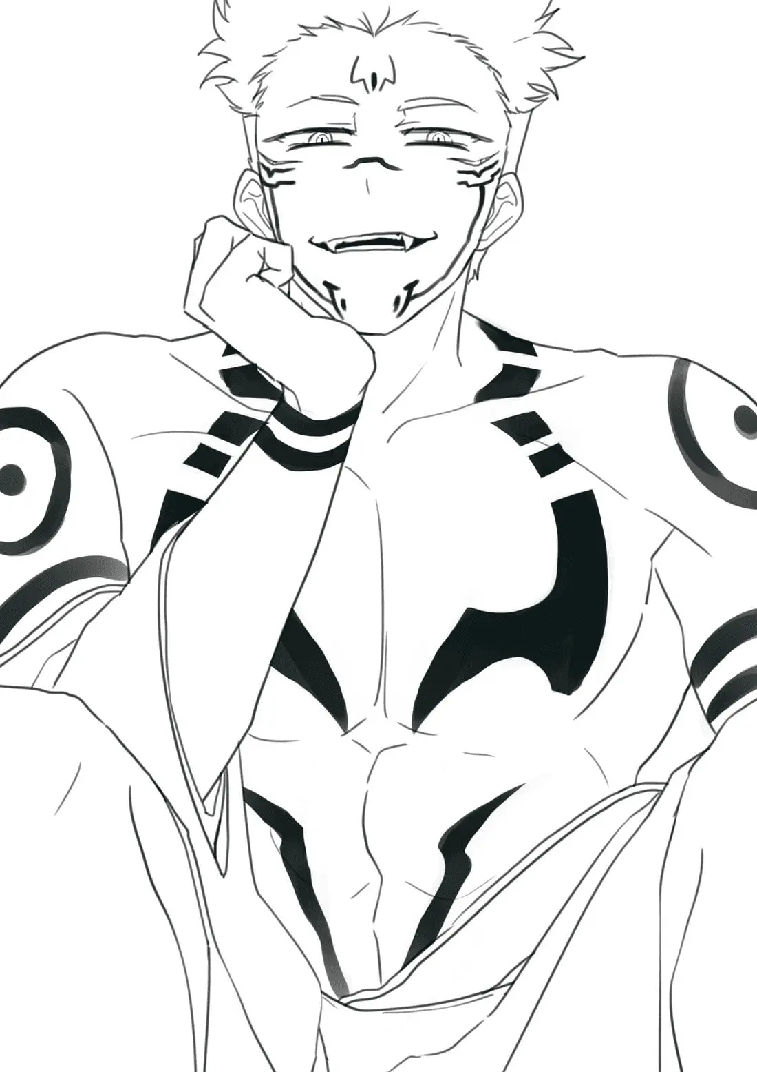 Jujutsu Kaisen Coloring Pages 40