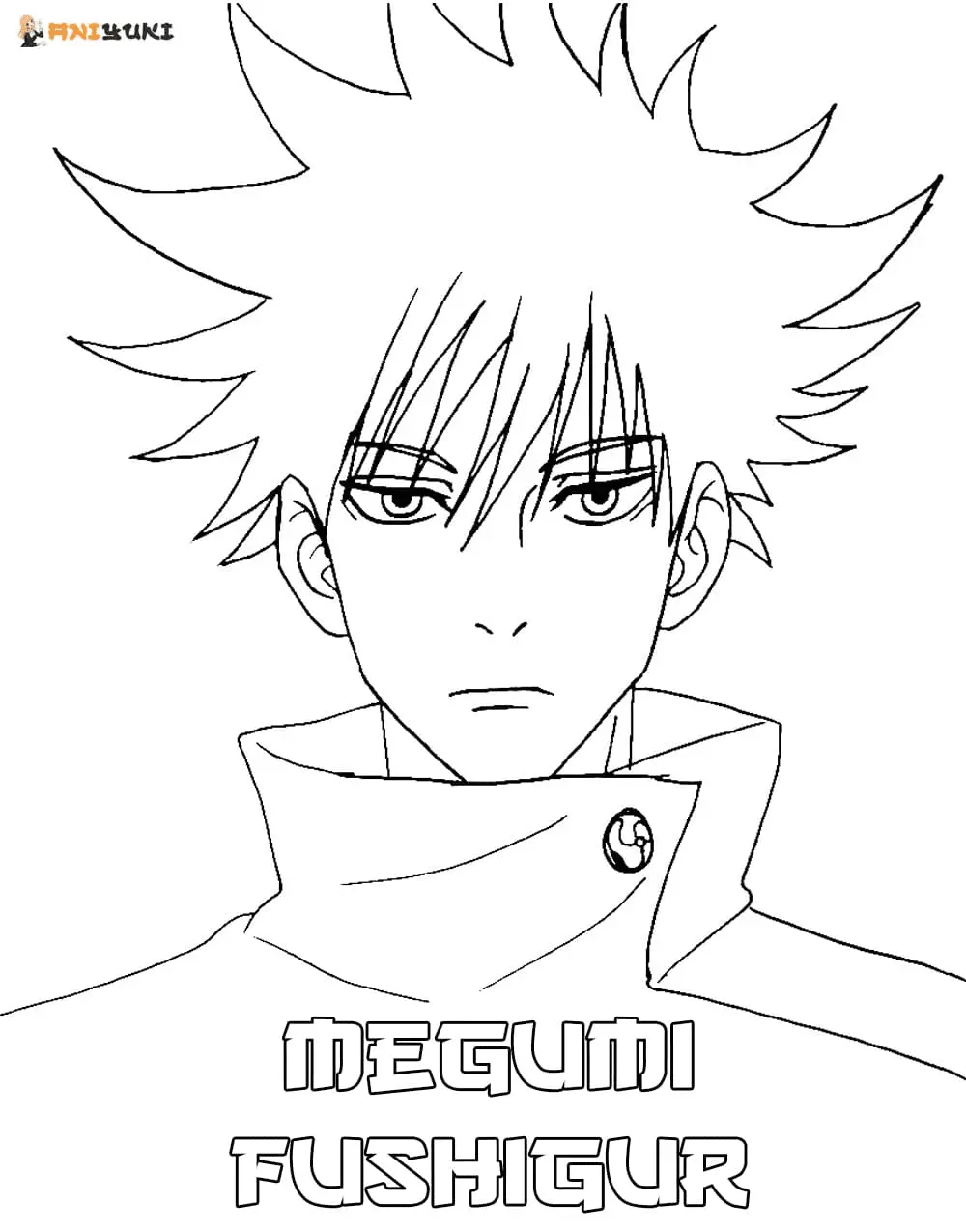 Jujutsu Kaisen Coloring Pages 5