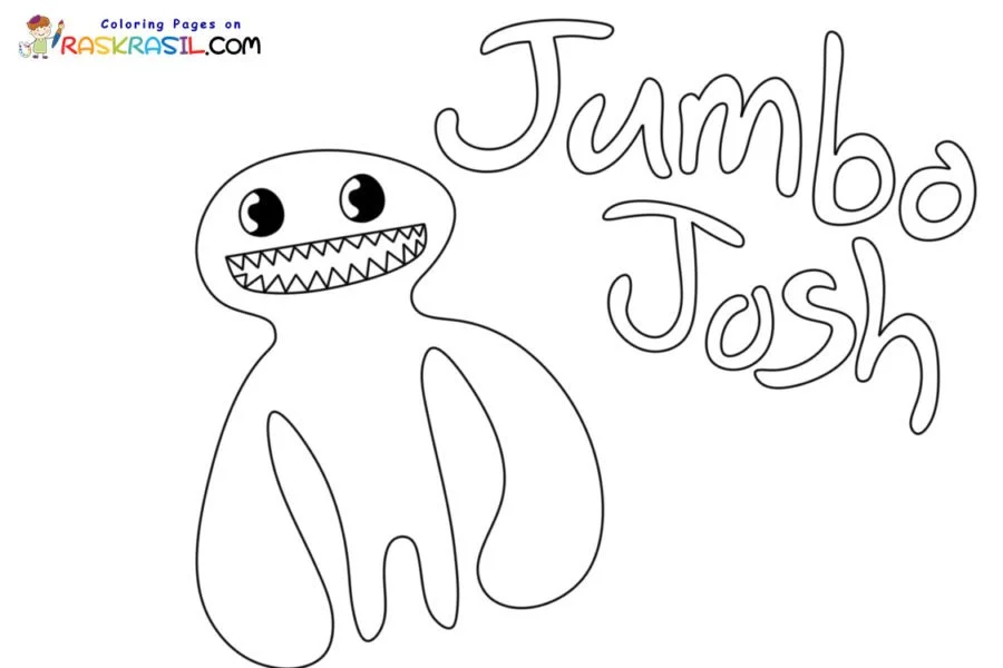 Jumbo Josh Coloring Pages 1