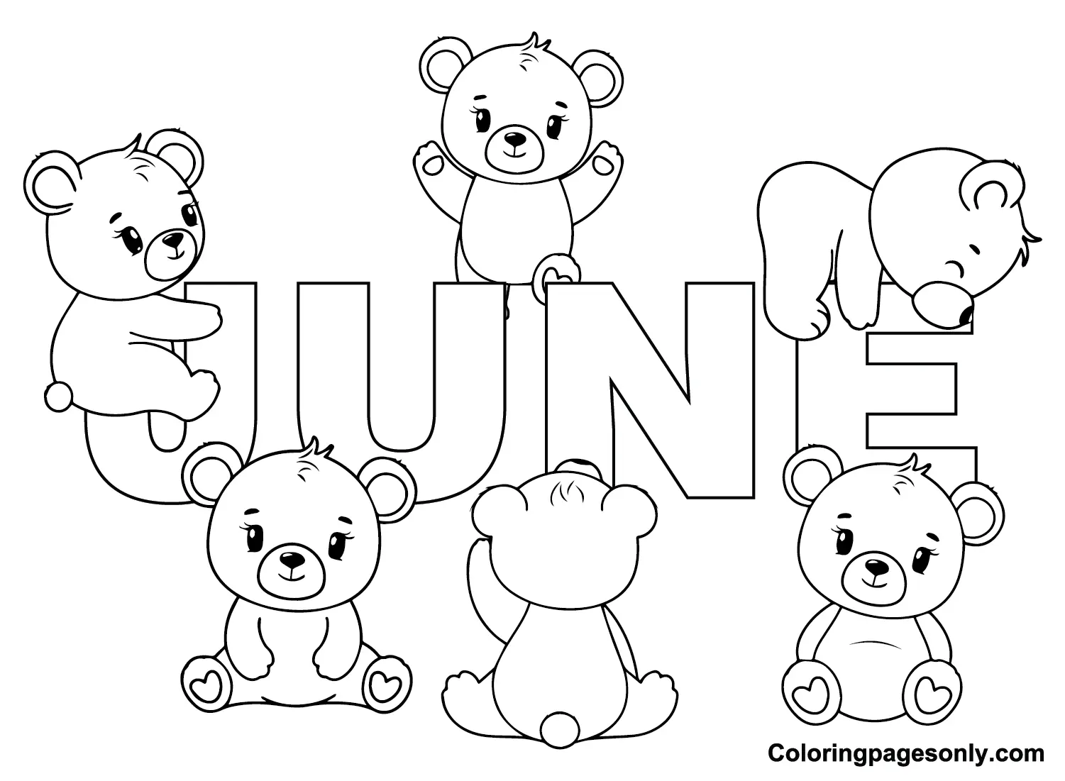 June Coloring Pages 15