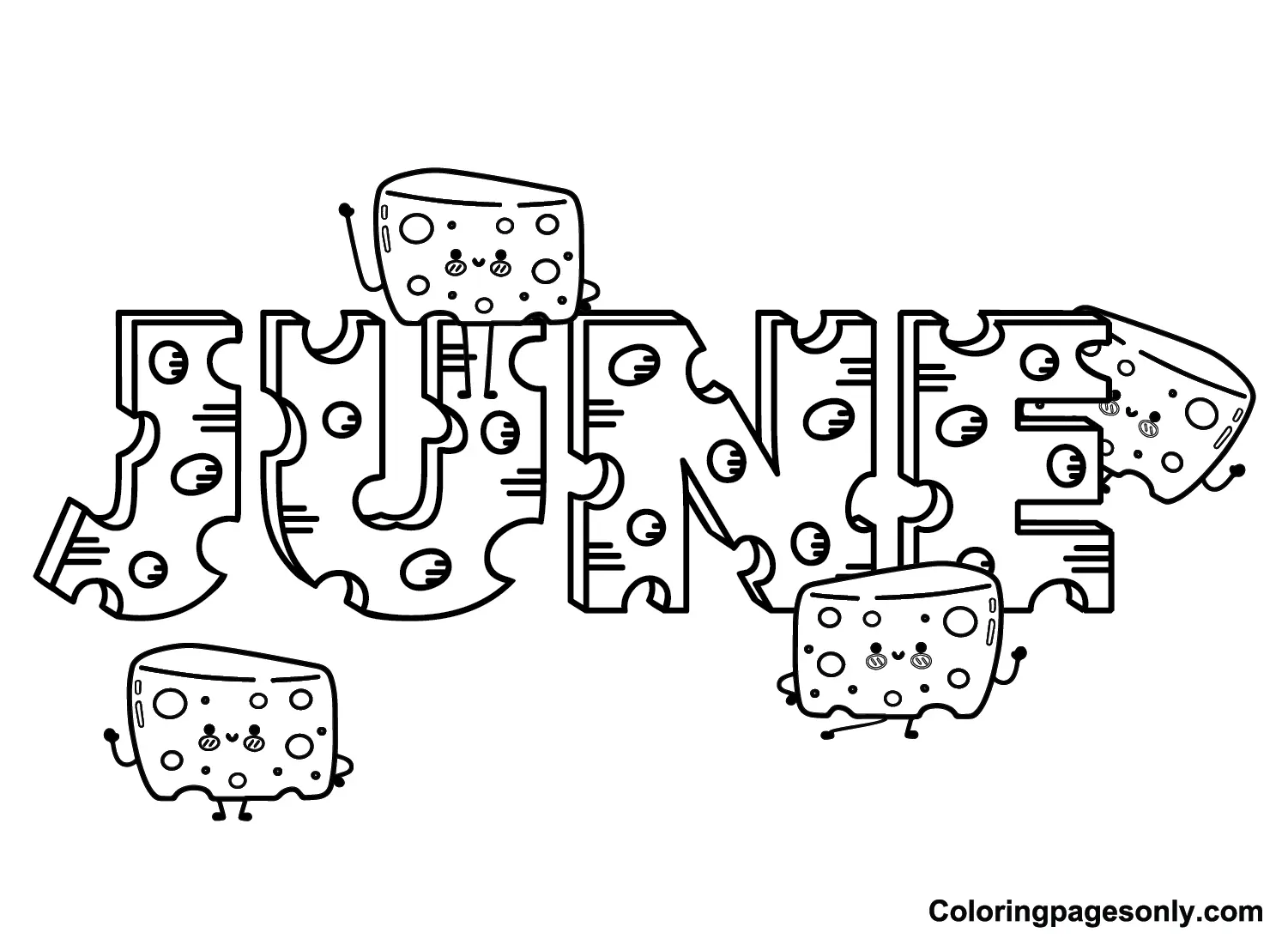 June Coloring Pages 18