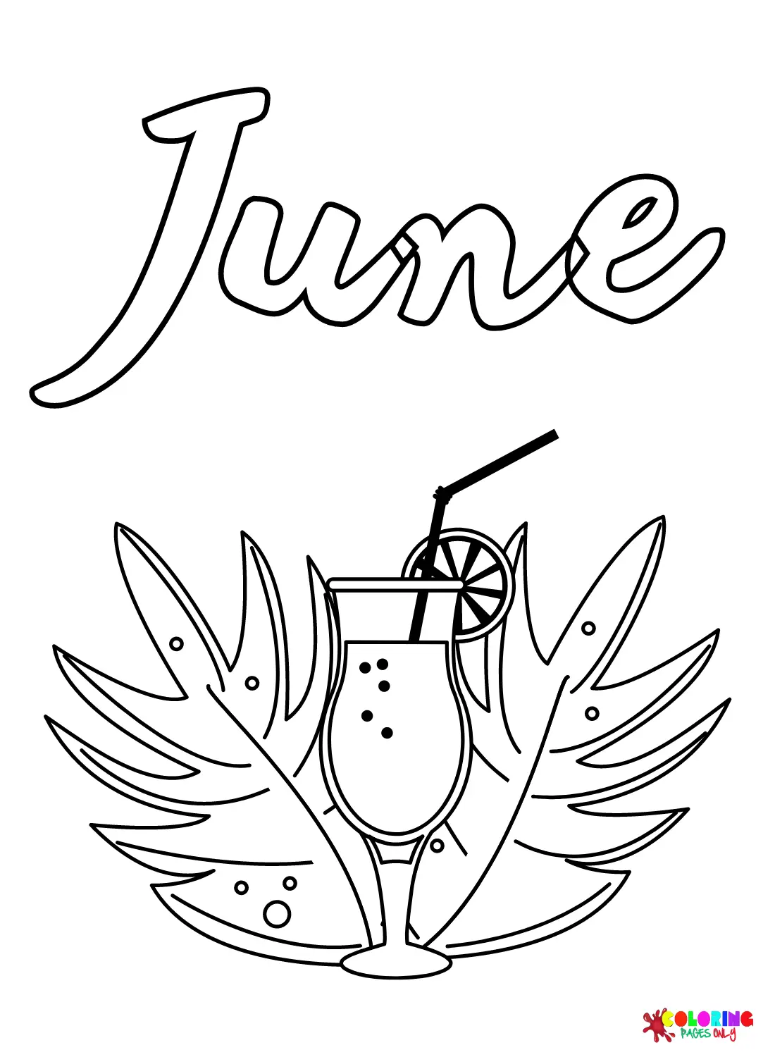 June Coloring Pages 25