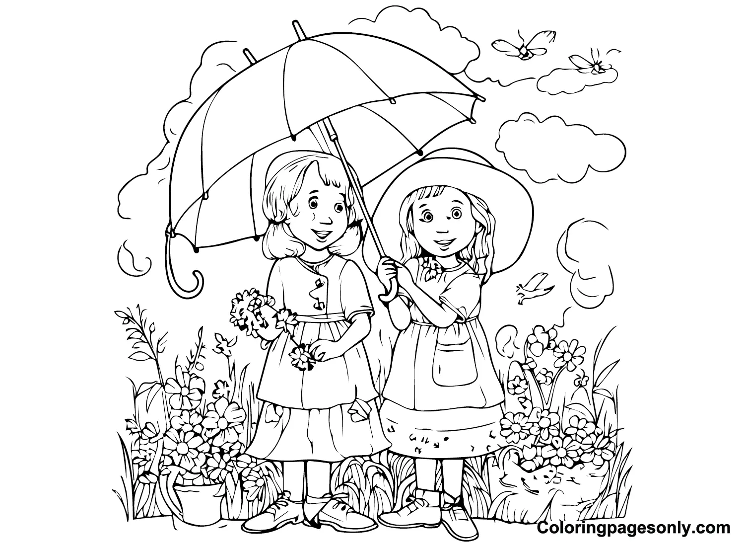 June Coloring Pages 7