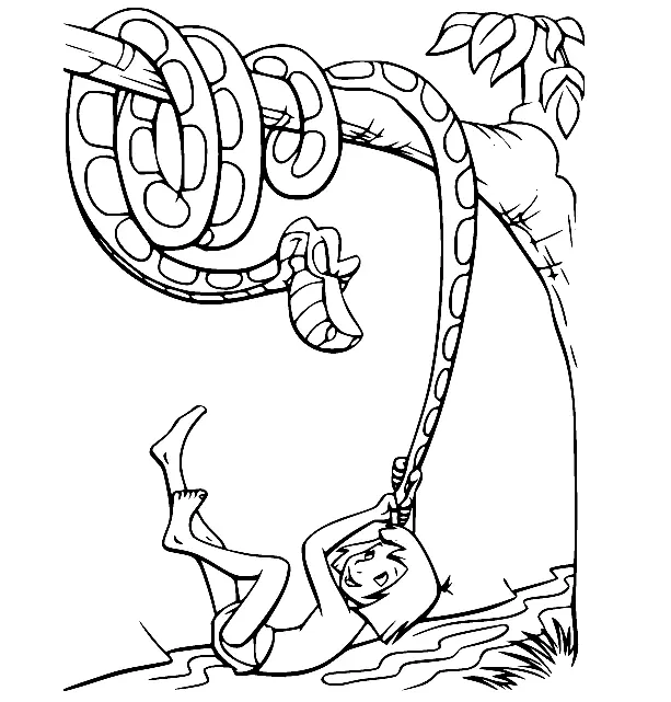 Dschungelbuch Ausmalbilder 27