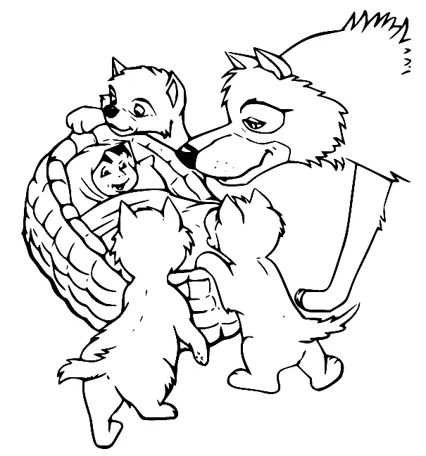 Dschungelbuch Ausmalbilder 41