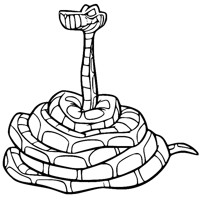 Dschungelbuch Ausmalbilder 6