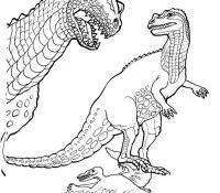 Jurassic World Coloring Pages 105