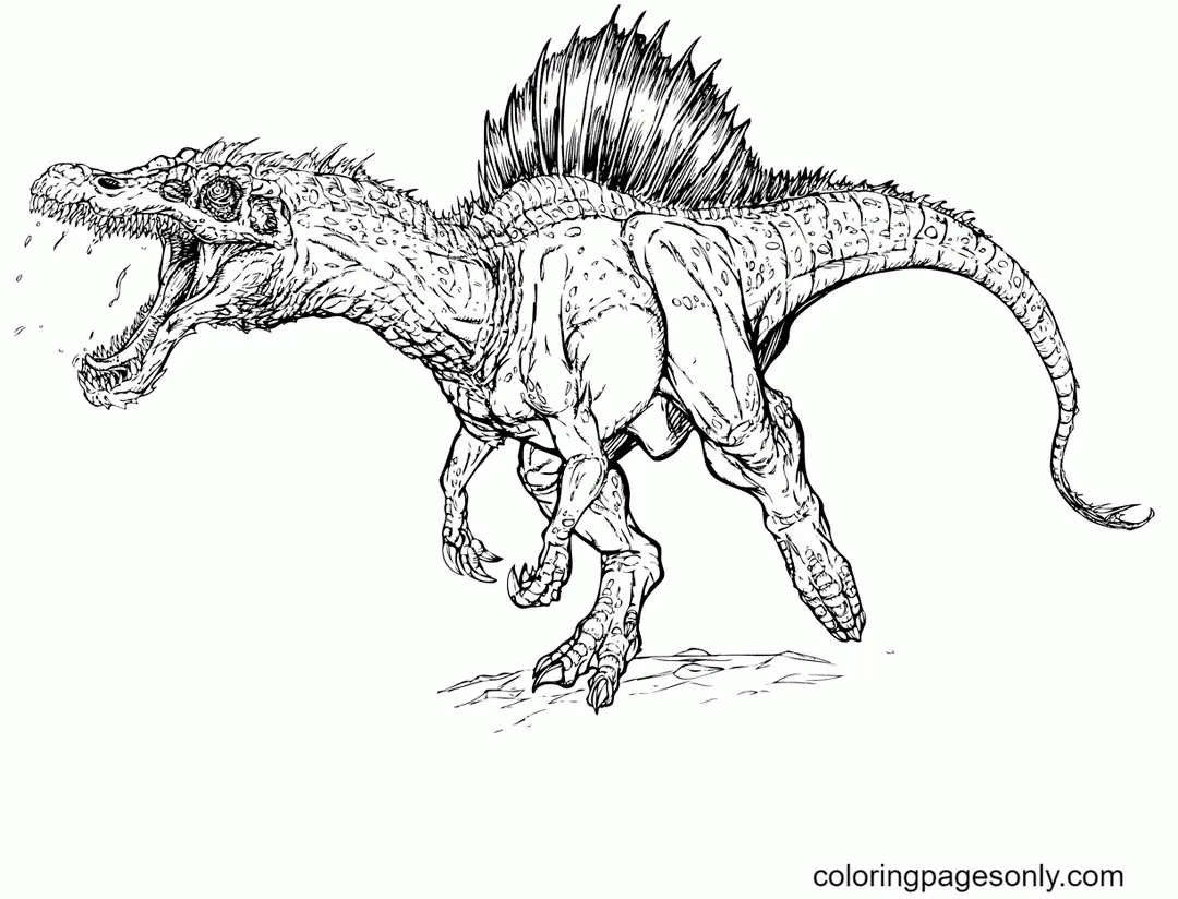Jurassic World Coloring Pages 18