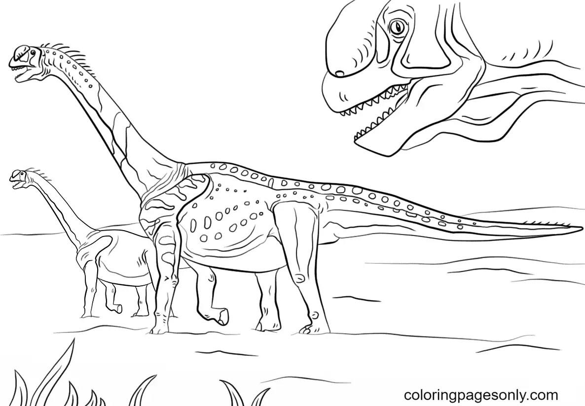 Jurassic World Coloring Pages 40