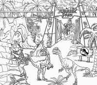 Jurassic World Coloring Pages 52