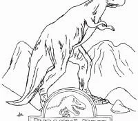 Jurassic World Coloring Pages 56