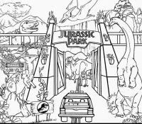 Jurassic World Coloring Pages 94