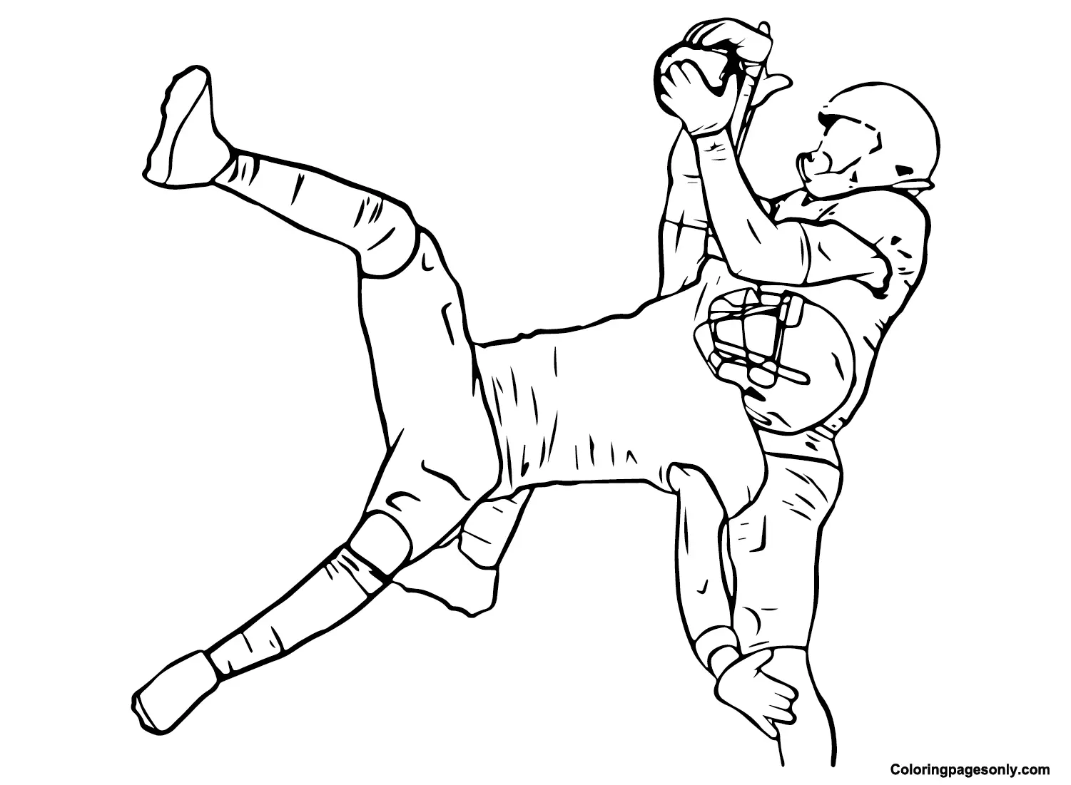 Justin Jefferson Coloring Pages 7