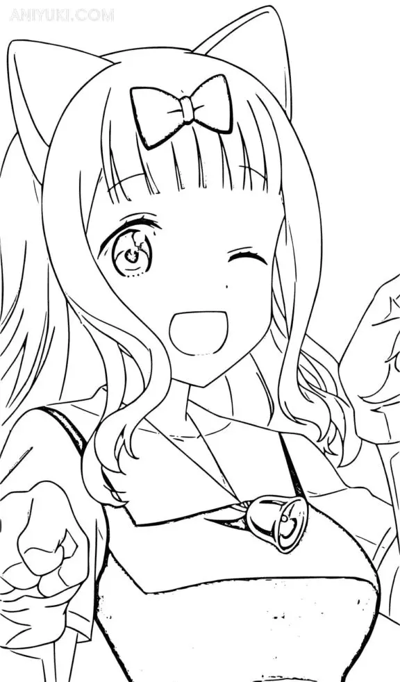 Kaguya Sama Love Is War Coloring Pages 12