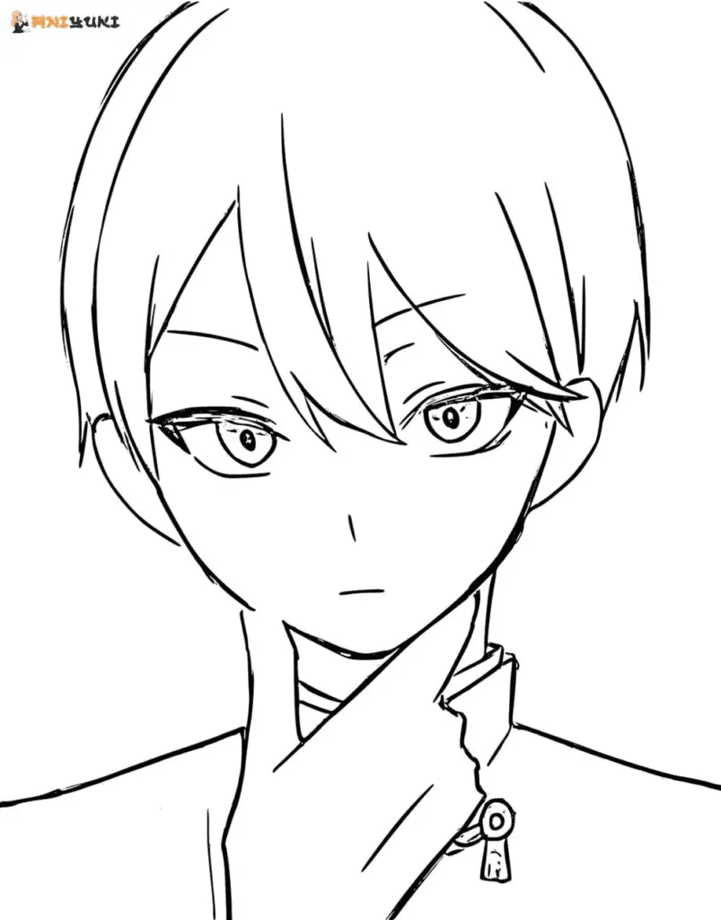 Kaguya Sama Love Is War Coloring Pages 14