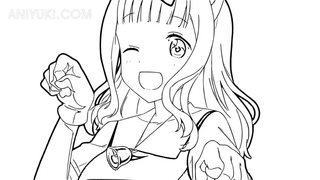 Kaguya Sama Love Is War Coloring Pages 17