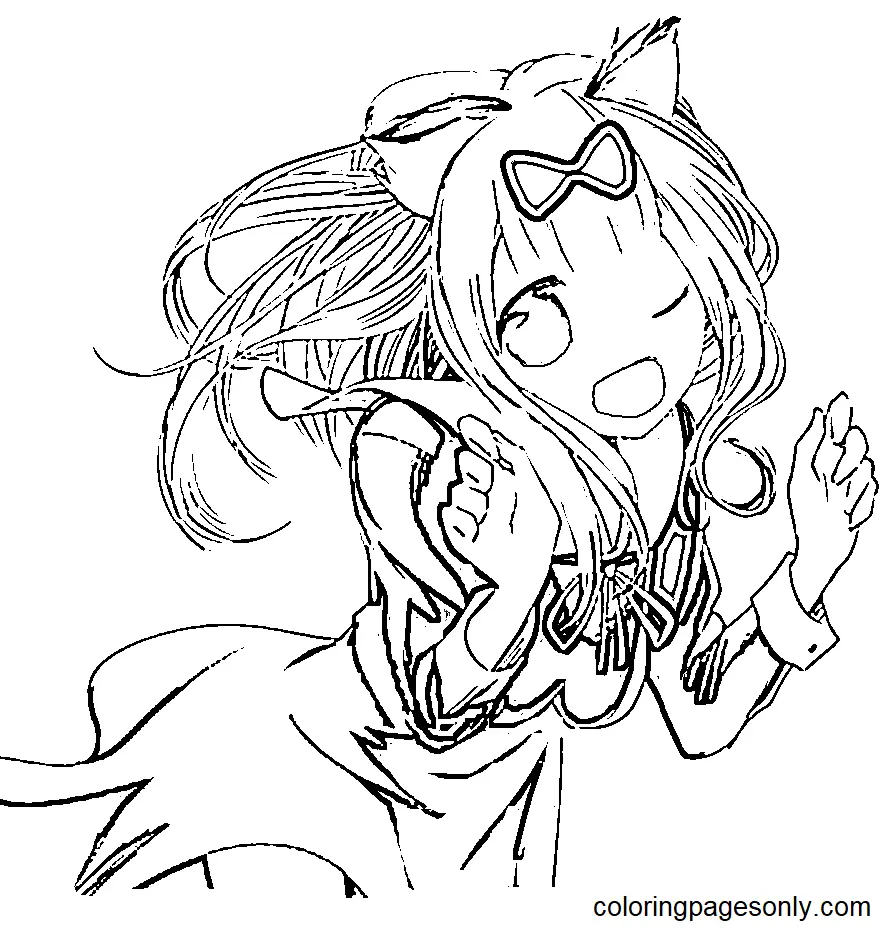 Kaguya Sama Love Is War Coloring Pages 24
