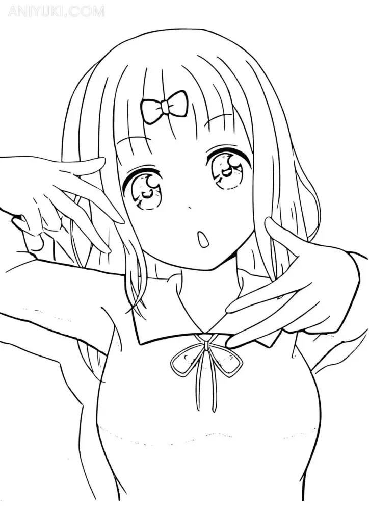 Kaguya Sama Love Is War Coloring Pages 25