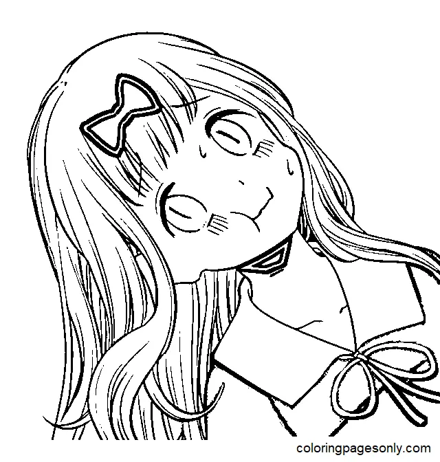 Kaguya Sama Love Is War Coloring Pages 26