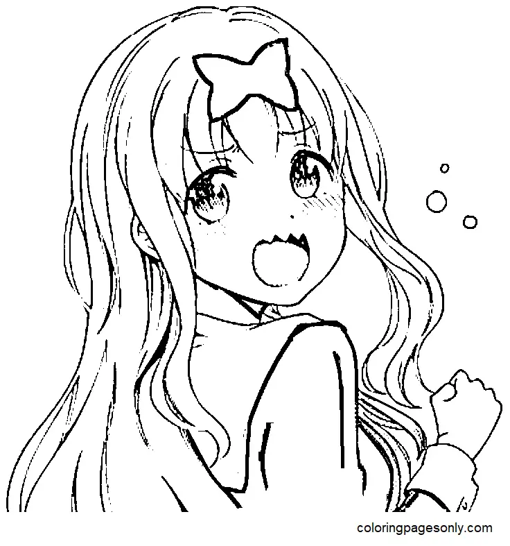 Kaguya Sama Love Is War Coloring Pages 28