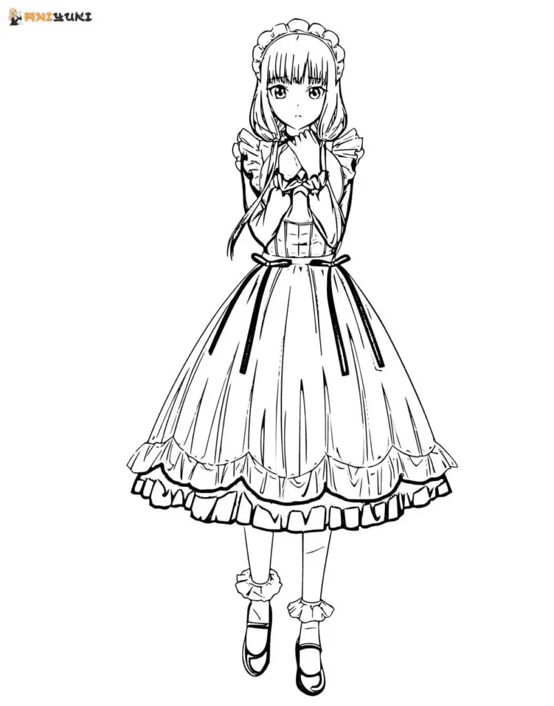 Kaguya Sama Love Is War Coloring Pages 30