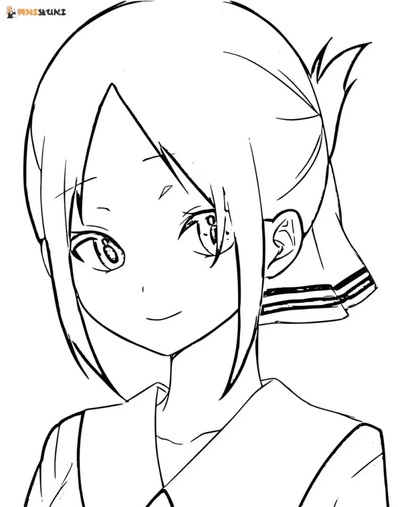 Kaguya Sama Love Is War Coloring Pages 31