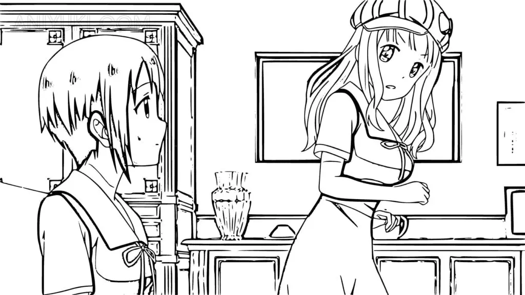 Kaguya Sama Love Is War Coloring Pages 8