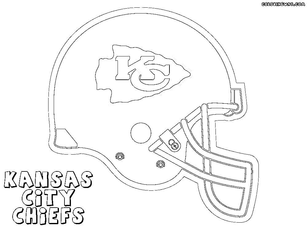 Kansas City Chiefs Coloring Pages 18