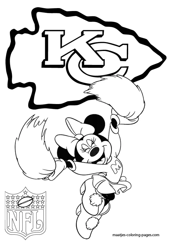 Kansas City Chiefs Coloring Pages 20